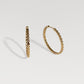 Naomi Hoops Earrings | Hypoallergenic Earrings | Earrings for Sensitive Ears