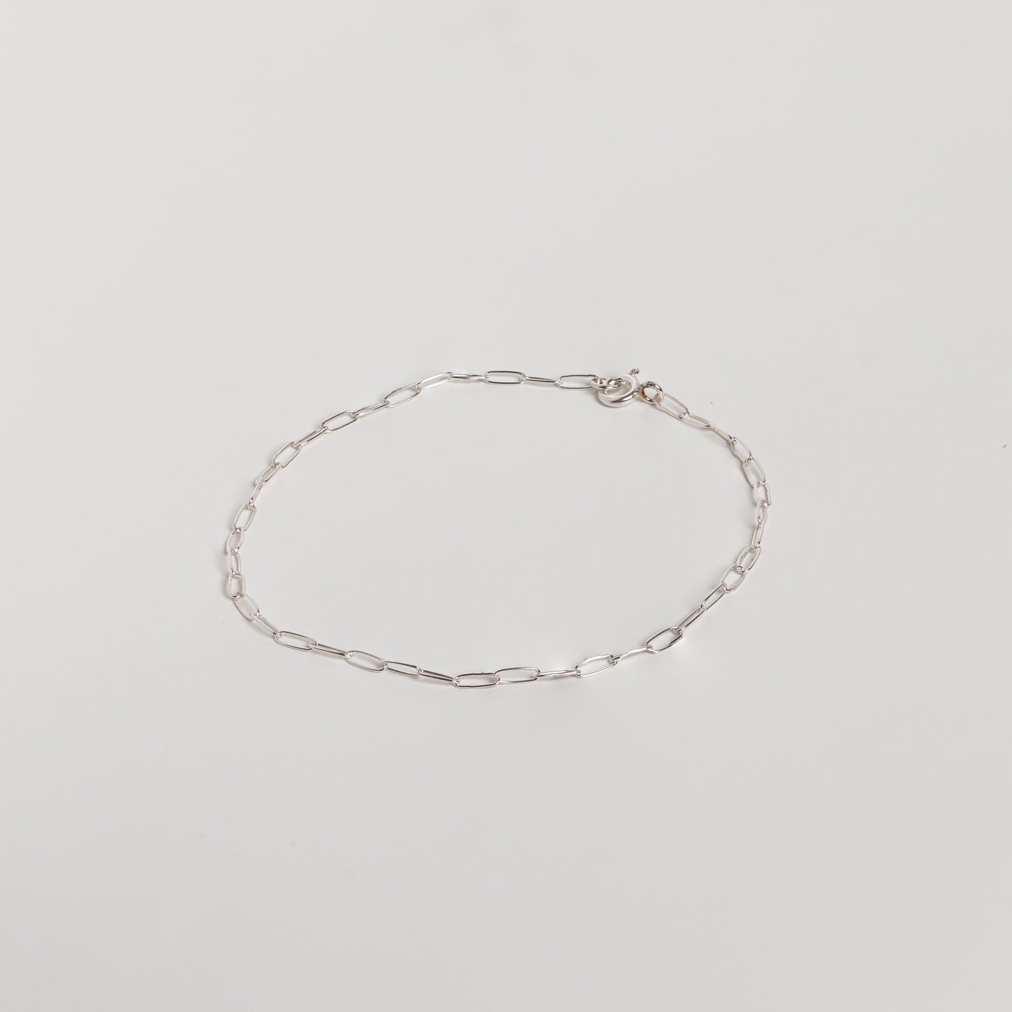 Mini Paperclip Chain Bracelet