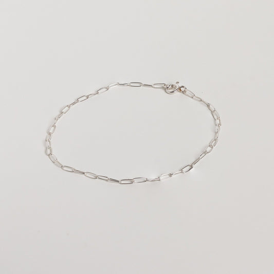 Mini Paperclip Chain Bracelet