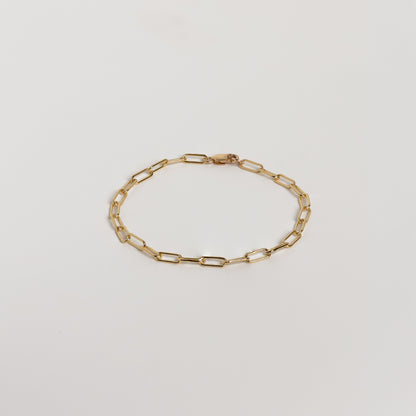 Paperclip Chain Bracelet