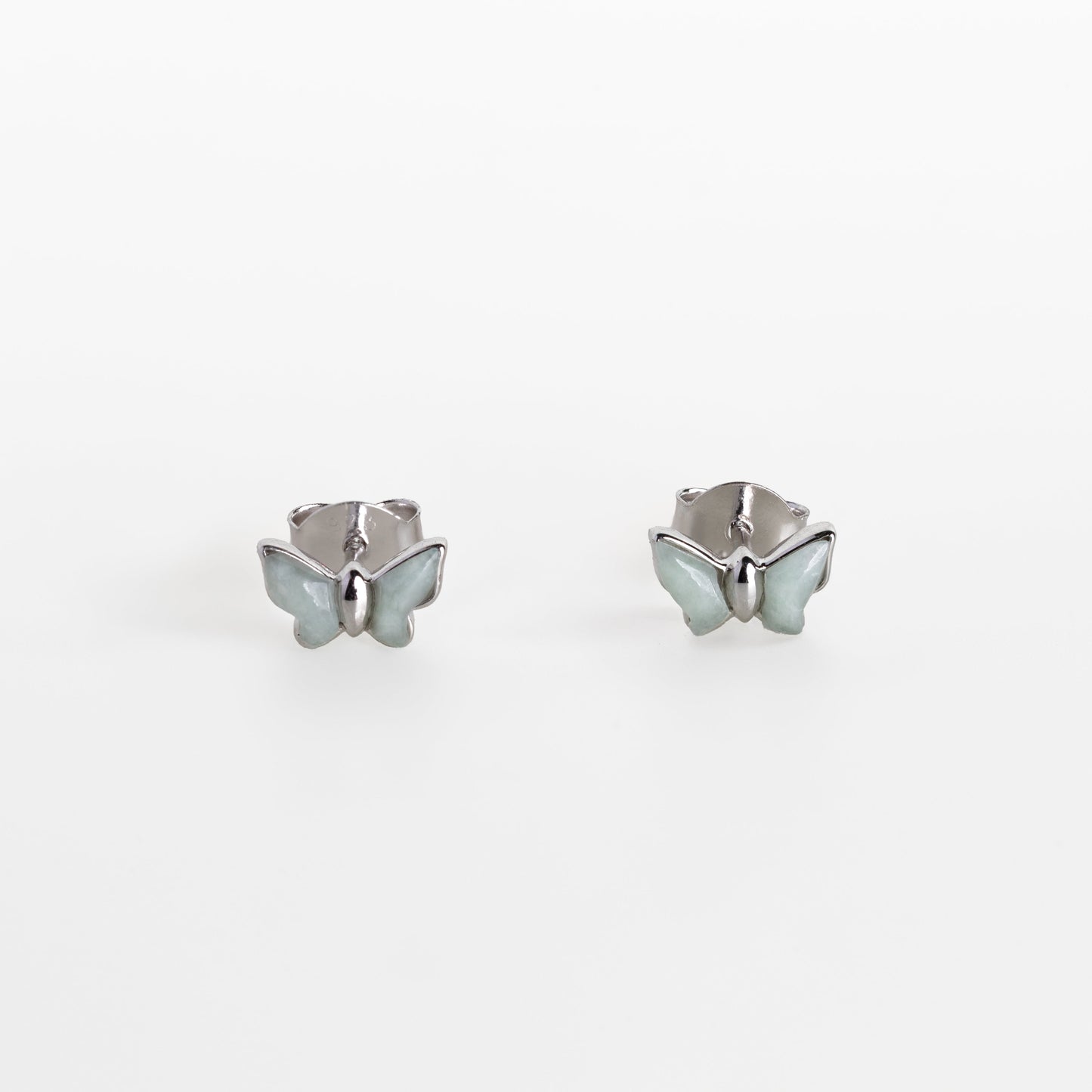 Jade Butterfly Studs