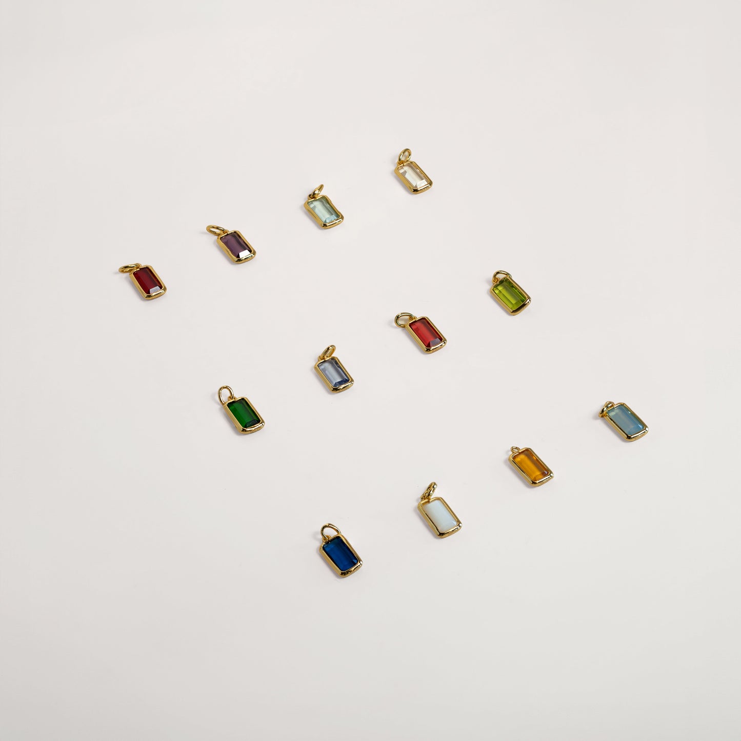 MOGANO Birthstone Charms