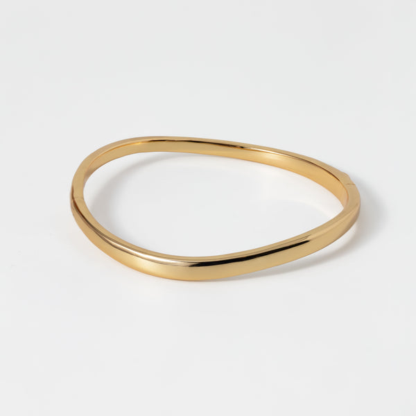 Wave Bangle - Luxury Everyday Bracelet – MOGANO