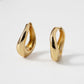 Wavy Hoop Earrings